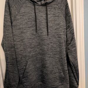 Spyder ProWeb Fleece Lined Gray Athletic Hoodie Sweatshirt